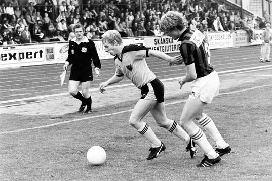 Leif Nilsson, Hässleholm med bollen