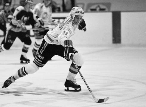 Conny Silfverberg, Brynäs med pucken