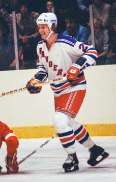Ice Hockey, NHL 1979-1980, New York Rangers - Detroit Red