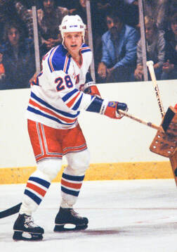 Ice Hockey, NHL 1979-1980, New York Rangers - Detroit Red