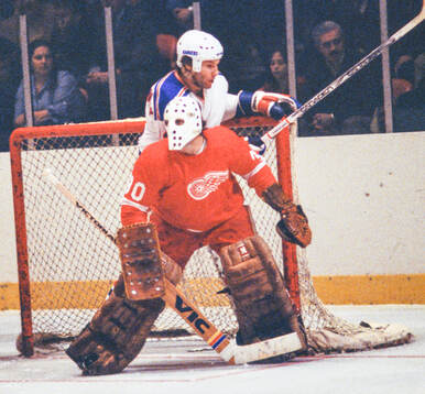 Ice Hockey, NHL 1979-1980, New York Rangers - Detroit Red