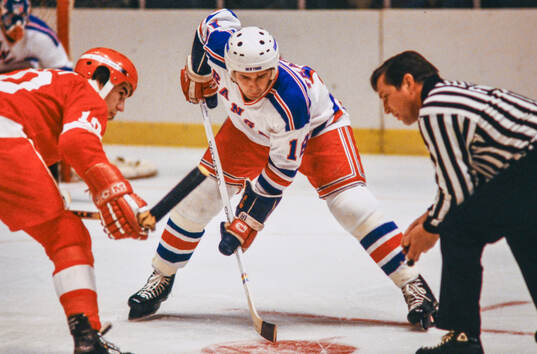Ice Hockey, NHL 1979-1980, New York Rangers - Detroit Red