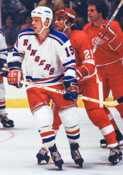 Ice Hockey, NHL 1979-1980, New York Rangers - Detroit Red