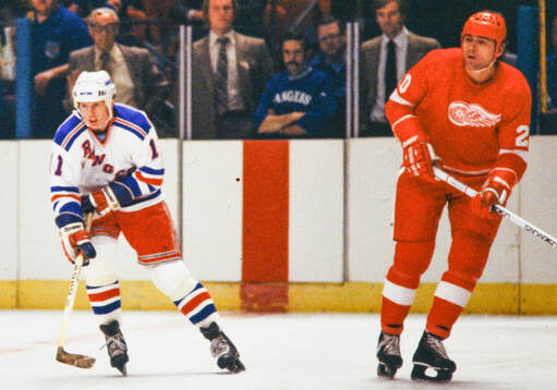 Ice Hockey, NHL 1979-1980, New York Rangers - Detroit Red