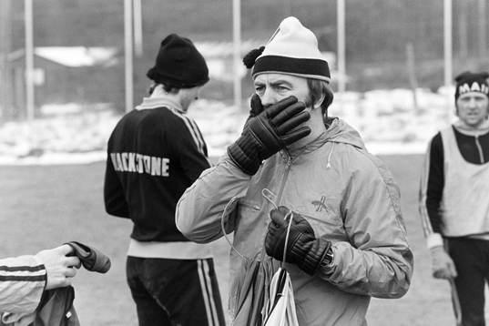 Bo Nilsson, tränare i Mjällby