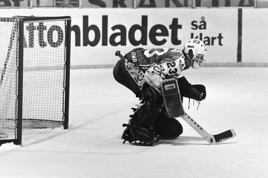 Benny Westblom, målvakt i Västra Frölunda