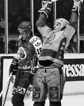 Robin Eriksson, Färjestad jublar