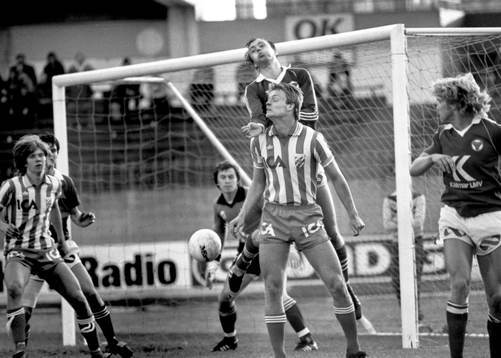 Göteborgs Torbjörn Nilsson framför kalmarmålet