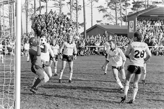 Leif Persson, målvakt i Mjällby
