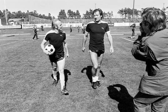 Sven-Bertil Andersson och Frank Worthington