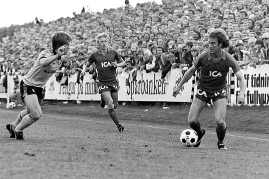 Mats Nordgren, Öster med bollen