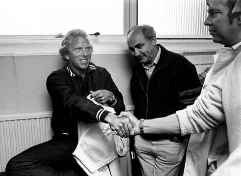 Cars Stenfeldt och Bob Houghton