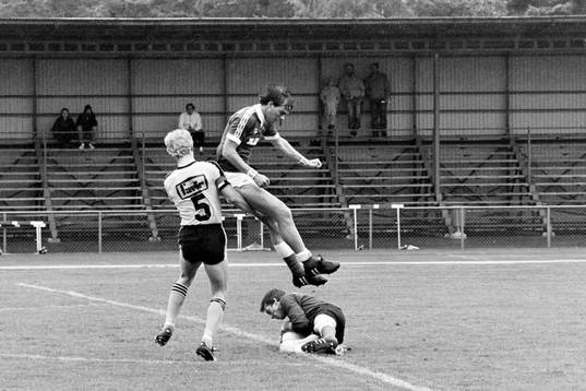 Dan Granqvist, Hässleholm framför jönköpings målvakt