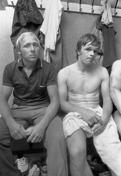 Sven-Bertil Andersson och Anders Linderoth, Mjällby deppar