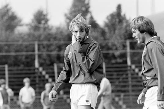 Steve Archibald och Kenny Dalglish, Skottland