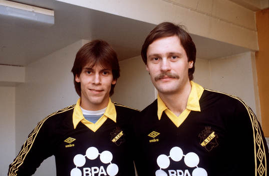 Fotboll, Thomas Johansson och Thomas Andersson, AIK