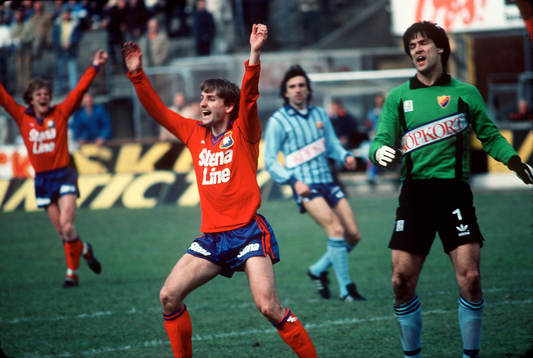 Peter Dahlqvist, Örgryte, jubel