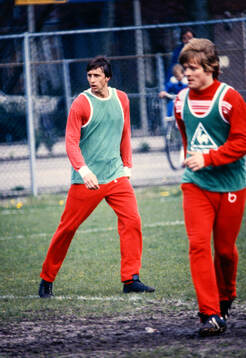 Fotboll, Holländska Ligan, Johann Cruyff and Sören Lerby,