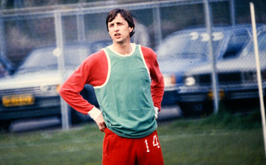 Fotboll, Holländska Ligan, Johann Cruyff, Ajax, Träning.