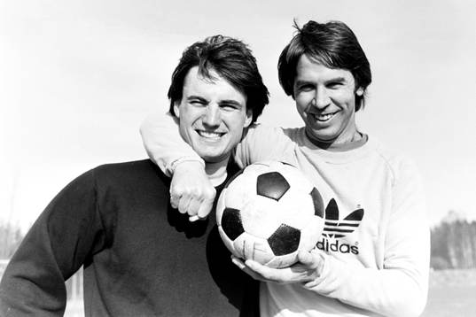Gunther Mauermann och tränare Claes Cronqvist
