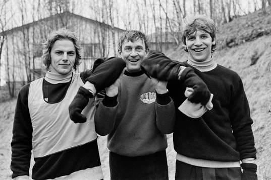 XX, Rolf Svensson, tränare och Mikael Zeybrandt