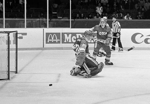 Vladislav Tretiak, målvakt i Sovjet