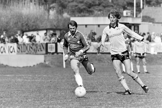 Tommy Hansson, IFK Malmö och Mats Lindvall, Mjällby