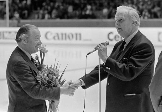 Arne Grunander, ordförande i Svenska Ishockeyförbundet