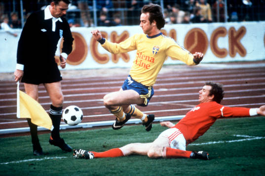 Fotboll, Sverige - Ryssland, Mats Nordgren