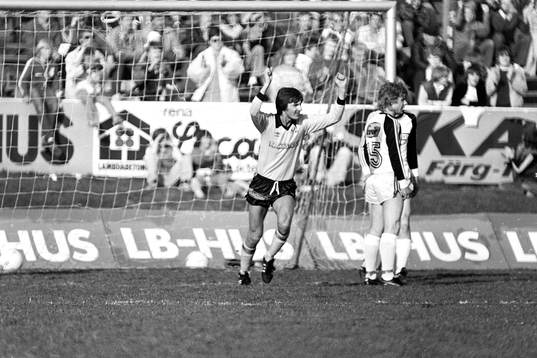 Lennart Johansson, Mjällby jublar