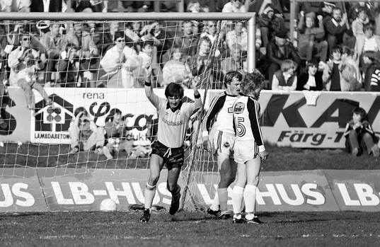 Lennart Johansson, Mjällby jublar