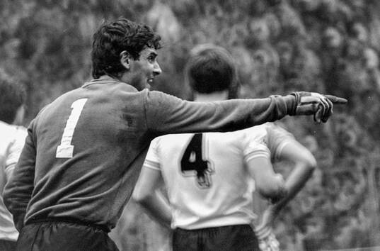 Tottenham goalkeeper Milija Aleksic