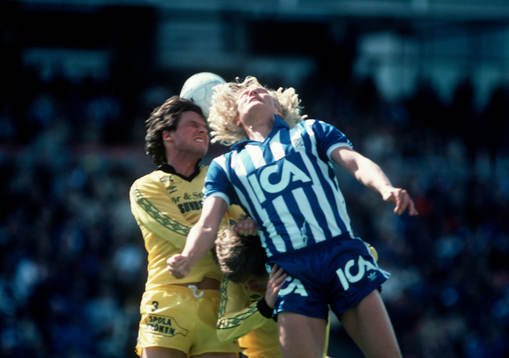 Fotboll, Håkan Sandberg, IFK Göteborg mot Sundsvall