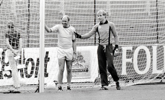 Lars Laban Arnesson och Thomas Ravelli
