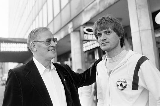 Ingvar Wenehed, ordförande i Helsingborg och Pär-Olof