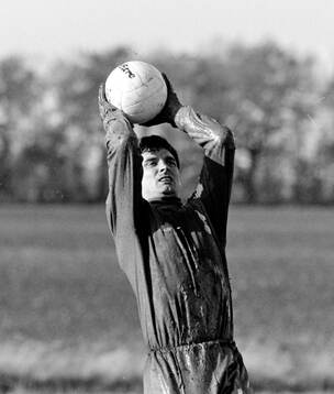 Goalkeeper Alan Judge of Luton