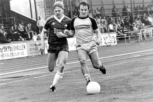 Conny Andersson, Hässleholm med bollen