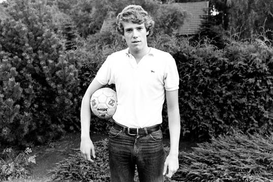 Bo Lindfors 18 år och målvakt i IFK Hässleholm