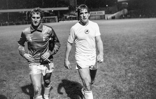 Swansea - Tottenham: Tottenhams Ray Clemence and Swanseas