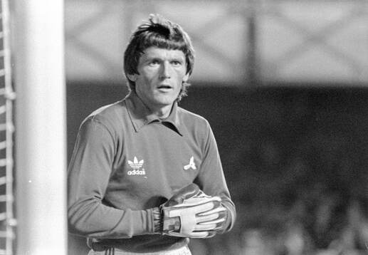 Everton - Notts County: Radojko Avramovic, goalkeeper,