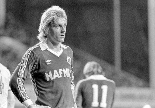 Everton - Notts County: Evertons Alan Biley