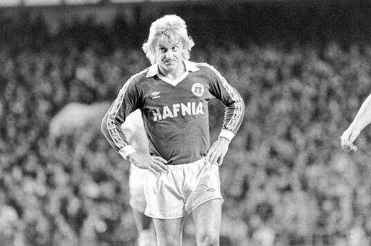 Everton - Notts County: Evertons Alan Biley