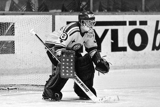 Niklas Holmberg, målvakt i Leksand