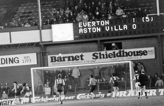 Football, English Division One 1981-1982, Everton - Aston