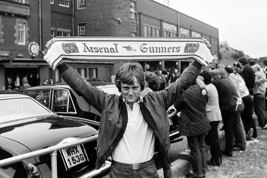 Stefan Thylin, fotbollsexpert och arsenalsupporter