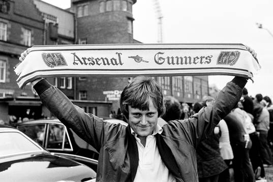 Stefan Thylin, fotbollsexpert och arsenalsupporter