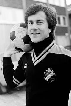 Thomas Bergman med bollen