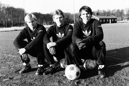 Peter Larsson, Ulf Sjölin och Tommy Frejdh