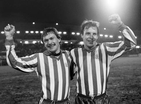 Stig Fredriksson och Tommy Holmgren, IFK Göteborg