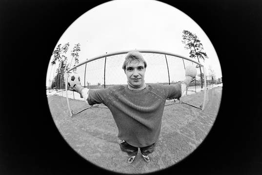 Thomas Ravelli, målvakt i Öster